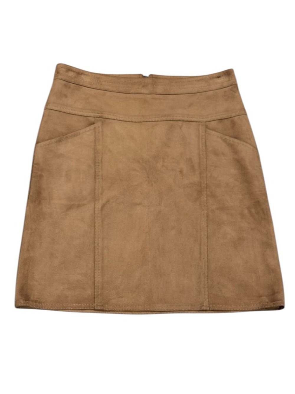 J. McLaughlin Merced Faux Suede Skirt size 4